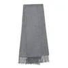 Halsdukar Unisex stickade halsdukar Dam Vinter Cashmere Sjal Solid Wraps Multifunktionell Pashmina Herr Tofs Scarf Foulard Wool