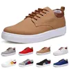 Mannen Katoen Canvas Schoenen Zwart Wit Blauw Grijs Rood Khaki Ivory Beige Split Mens Casual Out Comfortabele Jogging Lopen Sneakers 40-45