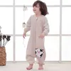 Autumn Home Wear Girls Sleeping Bag Baby Boy Costume Sleeping Bag Toddler Kid Clothing For Children Romper Baby Clothes 211023