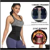 Midjetränare bastu svett bälte 3 färger modellering rem för kvinnor kropp shaper träning fitness trimmer cincher korsett ee4wm w37kp