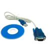 Hight Quality 70cm USB to RS232 Serial Port 9 Pin Cable Serial COM Adapter Convertor2098082