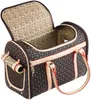 Housses de siège de voiture pour chien, sac de transport en cuir Pu pour petit chat, sac à main respirant pour animaux de compagnie, fourre-tout de voyage en plein air, fournitures portables 4953911