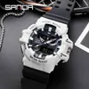 Trend Mäns Sport Digital Watch G Shok Militär Vattentät Mens Klockor LED Lysande GShock Armbandsur Male Casual Clock Reloj X0524