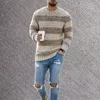 sweaters for men Vintage Pullover Pattern Knittwear O-neck Sweater Mens Streetwear Sweater Hip Hop Oversize Casual Retro Sweater Y0825