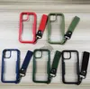 Carbon Fiber Shockproof Cases For iPhone 12 11 Pro Max XS XR X 6 7 8 Plus SE S20 With Lanyard
