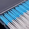 200pcs/box Double Floss Head Dental Interdental Brush Teeth Stick Toothpick Soft Silicone With Portable Case Clean Tool