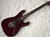 Factory Outlet-6 Strings Wine Red Electric Guitar,24 Frets,Rosewood Fretboard with Black Binding