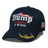 18 Styles Date 2024 Trump Baseball Hat Caps Party Supplies USA Élection Présidentielle TRMUP Même Style Chapeaux Ambroidered Ponytail Ball Cap DHL Livraison Gratuite