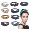 Mode Femmes Filles D'été Bohème Bandeau Imprimer Bandeaux Vintage Croix Turban Bandage Bandanas Bandeaux Cheveux Accessoires plus de 100 designs très beauté