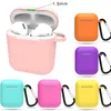 Étuis de téléphone mains libres en silicone souple pour Apple Airpods 1/2 étui de protection Bluetooth sans fil housse pour écouteurs air pods Pro 3 sacs de boîte de charge