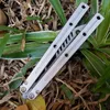 Theone Classic Balisong Sea Monster Butterfly Training Trainer Knife Not Sharp Jilt Swing Knives Hom Snake Basilisk BM42 BM51 BM46 3400 UT88 EX10 TRITON SPID