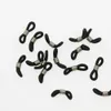 Black/Clear Tone Ends for Eyeglasses Chain Holder Clasps Hooks 22mm Jewelry Findings Components L797 200pcs/lot