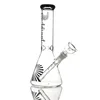 Hookah Radiant glass beaker Bong assorted colors water pipes icecatcher thick material for smoking 10.5" bongs with logo