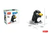 Dierlijke minifigs grappige familie 10 stks lot educationall fox schapen bouwstenen bakstenen pop speelgoed voor kinderen