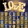 Cordes 3D LED nuit lampe lettre numérique Alphabet lumière tenture murale décor intérieur fête de mariage bricolage D30