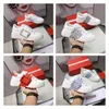 2022 Designer Luxe Dames Casual Schoenen Laag-Top Lederen Sneaker Dame Calfskin Crystal Lace-up White Shoe Street Style Mode Comfortale Cozy met Doos Maat 35-40