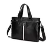 luxurysLeather 14 15inch Office Laptop Briefcase Business Handbag For Men Women Large Capacity Shoulder Bag Travel bags