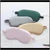 Imitated Silk Travel Eyepatch Nap Patch Rest Blindfold Cover Sleeping Night Eyeshade With Bag 10Pcs Gboyg Masks Coslz7946387