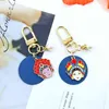 Key Rings Chinese Style Peking Opera Mask Chain Couple Quintessence Knife Ma Dan Airpods Protective Cover Pendant Creative Gift