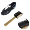 Clothing Storage & Wardrobe Y1UD Wood Suede Wire Cleaners Dance Shoes Cleaning Brush For Footwear