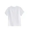 VANOVICH Coreano Estate Design Allentato Top Cucito A Pieghe Maglia Filato Moda Arco Casual T-Shirt a maniche corte Ragazza 210615