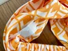 2021 Silk elastische tulband Haarbands Bandanas voor vrouwen Hoge kwaliteit Designer Volledige letter Gedrukte hoofdband Hoofdband Banda265J