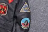 Mäns Äkta Läder Jackor Ullkrage Real Cowhide Style Jacka Slim Fit För Mens Brown Black Tjock Flight Coats Winter Coat Pilot 4XL