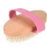 Bath Massage Brush Bristle SPA Dry Skin Body Massages Soft Cleaning Brushs Home Bathroom