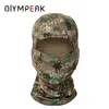 Taktisk kamouflage Balaclava Helansiktsscarf Mask Vandring Cykling Jakt Army Bike Militär Huvudskydd Cap Caps Masker