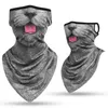 2021 Fashion Neck Tube Schal mit Ohrschlaufen Winddicht Gesichtsmaske Ski Halloween Kostüm 3D Tier Gedruckt Bandana Radfahren Wandern Y1229