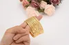 Wholesale Solid Gold GF Ethiopian Bracelet Bangle Dubai Jewelry Big Circle Bangles Wedding Bridal Women Gifts