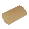 Gift Wrap Gold Virgin Hair Extension Packaging Pillow Box.Hair Pruiken Verpakking Papieren doos, Sieraden Doos, Custom Metal Sticker Logo