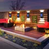Outdoor Waterdichte LED-zonne-energie licht aangedreven wandlampen voor tuin decoratie straatverlichting