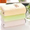 Handtuch Ankunft reine Baumwolle ungedreht bestickt Welpen Waschlappen Waschlappen hohe Qualität Made in China Home Decor Handtücher