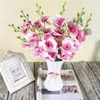 Искусственный имитационный цветок Phalaenopsis Silk Wedding Party Home Diy Украшения Поддельные цветы Бесплатная доставка