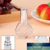 Portátil 15ml mini viagem recarregável cosméticos garrafa vazia cabeça de pulverizador de alumínio mini frasco de perfume de pulverizador de vidro transparente1