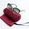 Lyxdesigner solglasögon för män Kvinnor Polarisator Kör Fiske Eyewear Pilot Cat Eye Full Fram Classic Lunettes de Soleil Pou4144977