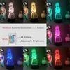 Nachtclub LED-licht Anime Fans Kids Gift 3D Bureaulamp Komi Can039t Communiceren Sfeer Decoratie Nachtlampje Bluetooth Spea7555088