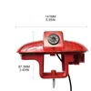 Car Rear View Cameras& Parking Sensors Third Brake Light Camera IP68 Waterproof Reversing Aid For Trafic 2001-2014