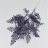 Centrotavola per matrimoni Decorazione Fiori artificiali Decorazioni per matrimoni Blu scuro Viola Vari stili Felce Erba Fila Materiali stradali