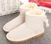 Women Bailey 1 Bows Snow Boots Australia Style Waterproof Cow Suede Leather Winter Lady Outdoor Boots Brand Ivg Size US3-13