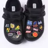 Factory wholesale discount price Clog Shoes Charm for Sandal Decoration College Sign Shoe Charms