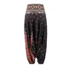 Harem Hippie Pants for Women's Yoga Floral Boho Genie Aladdin Clothing H1221