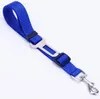 6 colori Collari Guinzagli Cat Dog Car Safety Seat Belt Harness Regolabile Pet Puppy Pup Hound Veicolo Cintura di sicurezza Guinzaglio per