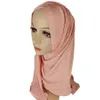 원피스 Amira 회교도 여성용 준비 instand hijab headscarf 커버 모자 숄 모자 스카프 머리 랩 터번 이슬람 Niqab