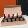 2021 Brand set matt läppstift Kollection 5 Color Lip Kit 5st / set med rosa presentförpackning