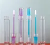 100Pcs 4ml Transparent Empty Lip Gloss Tubes Bottle Refillable LipGlaze LipBalm Bottles Eyelash Growth Liquid Tube DIY Makeup SN2108