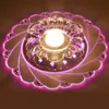 Ceiling Lights Modern LED Crystal Light Circular Mini Lamp Luminarias Rotunda For Living Room Aisle Corridor Kitchen