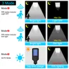 Solar Street Lights Outdoor Solar Lamp With 3 Light Mode Waterproof Motion Sensor Security Lighting for Garden
