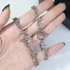 Link Chain Punk Men 6/8mm Stainless Steel Curb Cuban Bracelets Solid Chains Unisex Wrist Hip Hop Woman Jewelry Gift Kent22